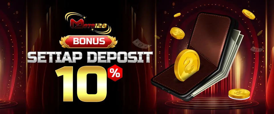 Bonus Setiap Deposit 10%